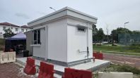 HEAVY DUTY Guard House with Attached Toilet & Water Tank - Special Design - Direct from Cabin container manufacturer Selangor Malaysia