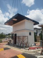 Heavy Duty Deluxe - Double Storey Guard House Cabin with water tank and attached toilet