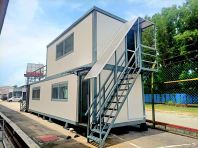 Special design project - Cabin Home with stairs and balcony - Upper deck view - Pembekal Rumah Kabin harga murah kl selangor Malaysia