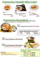 Vegetarian - Topokki & Korean Army Hotpot/ Vegetarian Asian Steamboat 