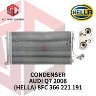 CONDENSER AUDI Q7 2008 W/DRIER (HELLA) 8FC-366-221-191