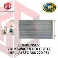 CONDENSER VOLKSWAGEN POLO 2012/AUDI A1 W/DRIER (HELLA) 8FC-366-220-951
