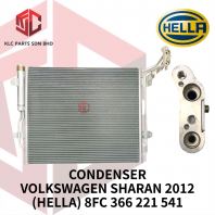 CONDENSER VOLKSWAGEN SHARAN 2012 W/DRIER (HELLA) 8FC-366-221-541