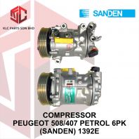 COMPRESSOR PEUGEOT 508/407 PETROL 6PK 7C16 (SANDEN) 1392E