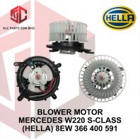 BLOWER MOTOR MERCEDES W220 S-CLASS (HELLA) 8EW 366 400 591