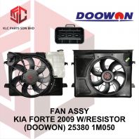FAN ASSY KIA FORTE 2009 W/RESISTOR (3PIN 7B)(DOOWON) 25380-1M050