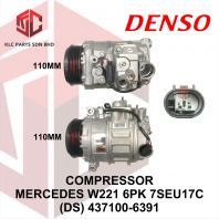 COMPRESSOR MERCEDES W221 6PK 7SEU17C 110MM (437100-6390)(DS)