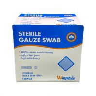 Winplus Sterile Gauze Swab 10cmx10cm - 5'sx20