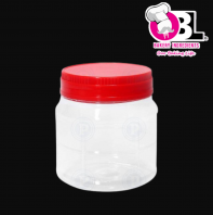 105987 SP8106 (RED) PLASTIC CAP PET JAR x40