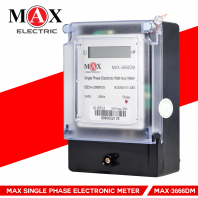 MAX ELECTRIC Single Phase Electronic kWh Meter