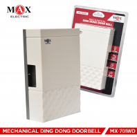 MAX ELECTRIC AC DOOR BELL MECHANICAL DING DONG DOOR BELL MX-701WD