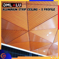 [Pre-Order] DML Aluminium Strip Ceiling - S Profile