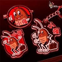 Keychain and Acrylic Brooches