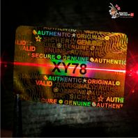 Custom Hologram Labels