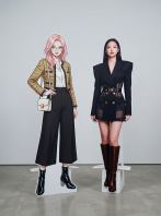 Human Standee with Butterfly Stand