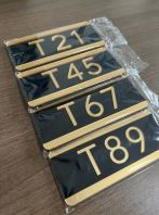 Personalized Acrylic House Sign Modern
