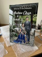 Acrylic Event / Welcome Board