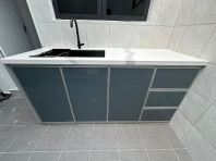 3G Glass/Aluminium Cabinet