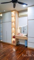 Swing Door Wardrobe with Dressing table