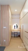 Swing Door Wardrobe with Dressing Table