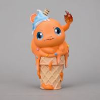 Pokemon Charmander Ice Cream Cone Cute Model Figure Toys