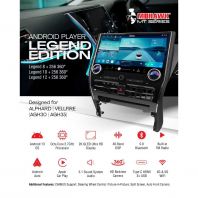 Mohawk MT Series Legend Edition Android Player 16.2" 2K Display Alphard | Vellfire (AGH30 | AGH35)