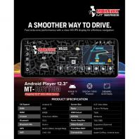 Mohawk MT Series Rhythm Edition Android Player 12.3" Ultra Wide Display