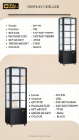 4 SIDE GLASS DISPLAY CHILLER