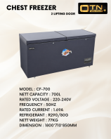 CHEST FREEZER 700L