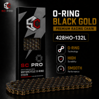 O-RING BLACK GOLD CHAIN SC PRO - 428HOx132L