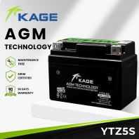 YTZ5S-BS KAGE - Bateri Y15 LC135 SRL EGO Y125 NVX Y110 BELANG RS150 EX5 WAVE KRISS DINAMIK VF3i