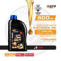 HYO Moto 500 Up Semi Synthetic 4-Stroke Oil SAE 15W-50 | 1 Liters HYO Moto 500 Up Semi Synthetic 4-Stroke Oil SAE 15W-50 | 1 Liters