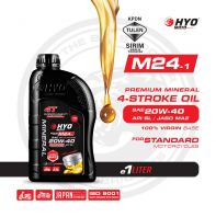 HYO Moto M24-1 Premium Mineral 4-Stroke Oil SAE 20W-40 | 1 Liters HYO Moto M24-1 Premium Mineral 4-Stroke Oil SAE 20W-40 | 1 Liters