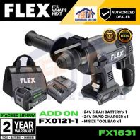FLEX 24V Cordless 22MM 3 Mode Rotary Hammer SDS PLUS / Brushless Motor / Heavy Duty Rotary Hammer / FX1531