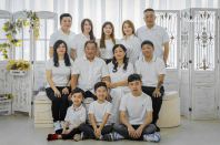 Three-generation family