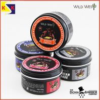 Wild West American Styling Pomade / Mud / Clay / Fiber Wax 100g