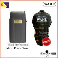 Wahl Professional Micro Power Shaver with Extra Cutter & Foil, Cordless, USB-C Compatible + Free Cape