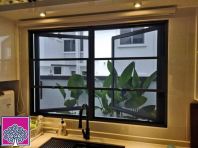 French Windows Black