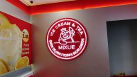 FRANCHISE BUBBLE TEA SHOP INDOOR LED NEON SIGNAGE INSTALLATION SERVICE AT MENTAKAB STAR MALL|MENTAKAB|PAHANG MALAYSIA