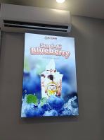 INDOOR FABRIC LIGHTBOX SIGNAGE INSTALLATION SERVICE AT KUALA BESUT MALAYSIA 
