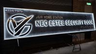 OUTDOOR 3D LED STAINLESS STEEL SIGNBOARD MASTER AT BANDAR SERI BANDI KEMAMAN MALAYSIA 