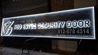 3D BOX UP LED BACKLIT SIGNBOARD SIFU AT CHUKAI KEMAMAN MALAYSIA 