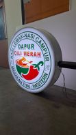 DOUBLE SIDE LIGHTBOARD SIGNAGE DESIGN SERVICE AT PANCHING KUANTAN MALAYSIA 