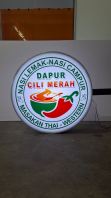 DOUBLE SIDE LIGHTBOARD SIGNAGE MASTER AT PANCHING KUANTAN MALAYSIA 