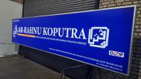 BRAND IDENTITY SIGNAGE | LED LIGHTBOX FEATURE WALL DUNGUN, KERTEH & KEMAMAN | TERENGGANU 