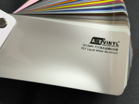 AXE SP1069V Liquid Metal Aluminum Vinyl Wrap   Premium PET Chrome Mirror Finish Film for Car, Bike & Interior Styling