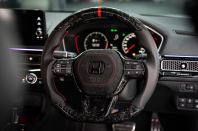 Honda Civic FE Forged Carbon Steering Wheel Set   Premium Forged Carbon Fiber, Sport Performance Upgrade