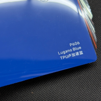 TPU Color PPF P606 Lugano Blue   High-Gloss Self-Healing Paint Protection Film  Premium Alternative to Vinyl Wrap