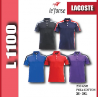 LEFONSE Unisex Premium Fashion Casual Polo Shirt L1100