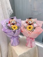 Cheers to new beginnings.(Soap Flower)